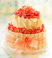 Roses and White Chocolate Wedding Cake Roses and White Chocolate Wedding Cake
