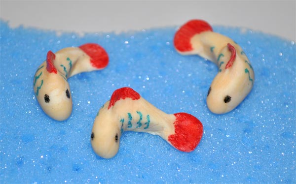 fondant fish decoration
