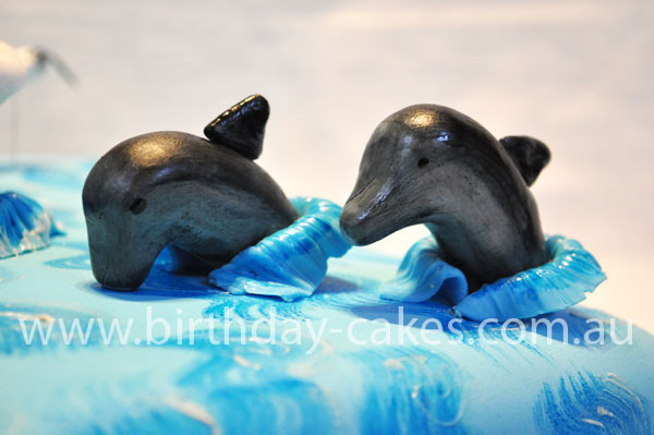 wedding cake dolphins