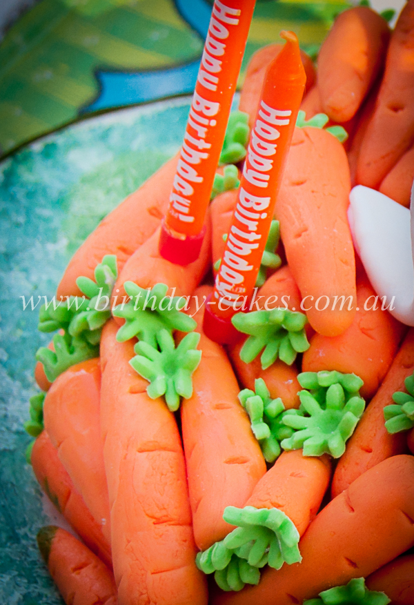 carrot rabbit cake