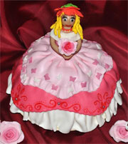 Princess Birthday Cakes on Princess Carriage Birthday Cake