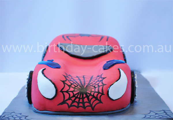 kids spiderman cake