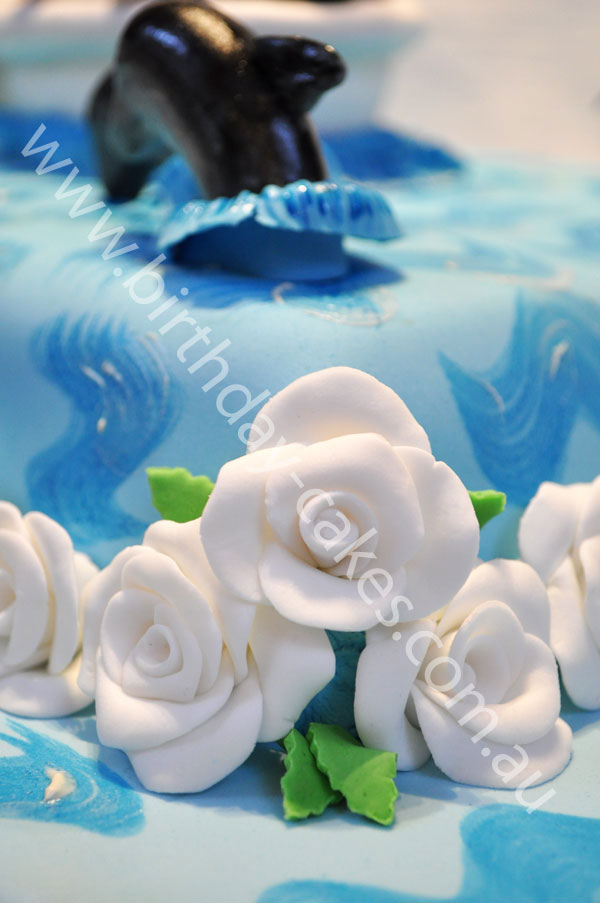 wedding cake flowers