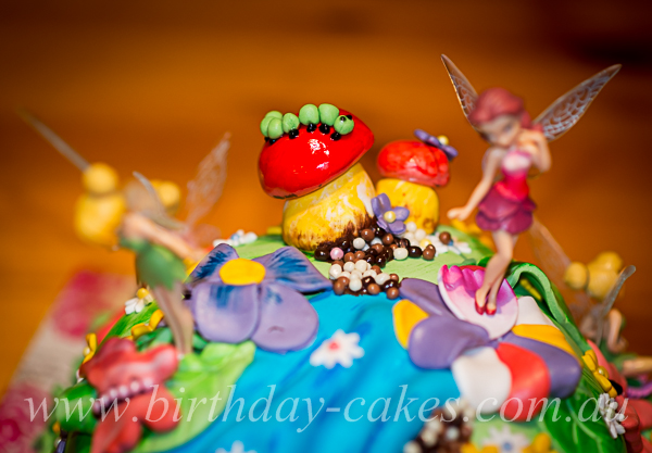 fairies birthday cake