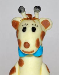 giraffe cake decoration