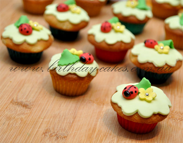 decorated cupcakes