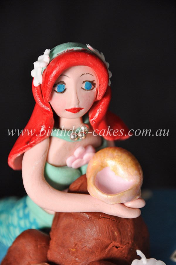 fondant mermaid