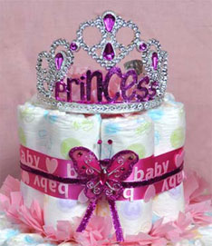 princess-baby-nappy-cake
