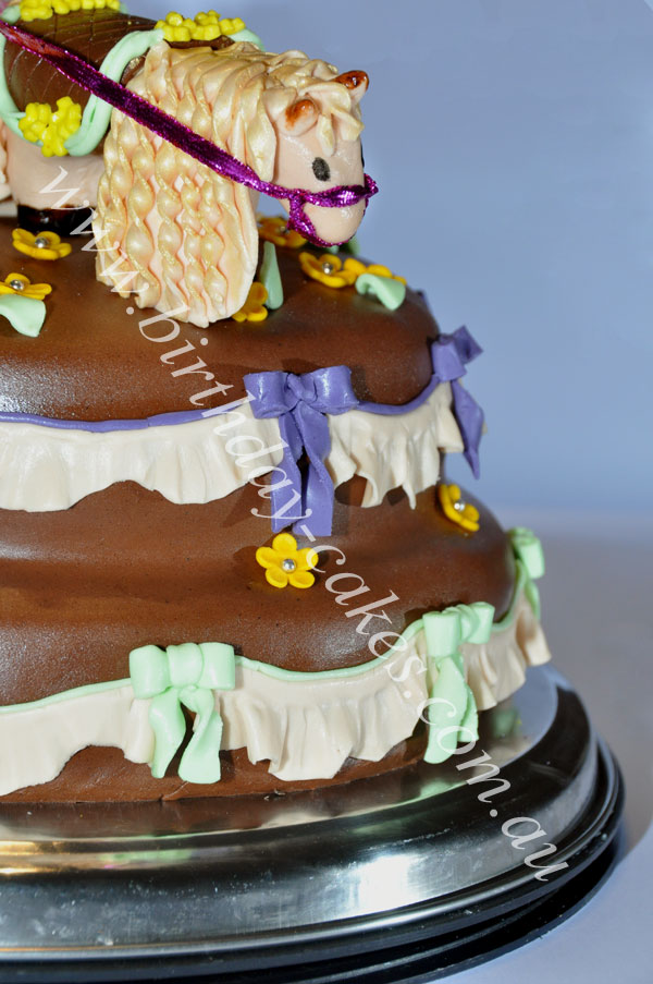 girls birthday cake