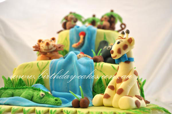 jungle cake decorations