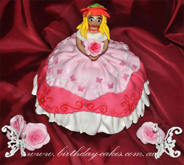 princess birthday cake