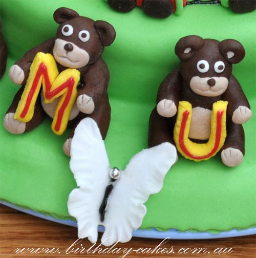 fondant teddies