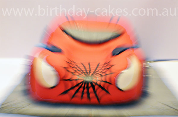 spiderman cake